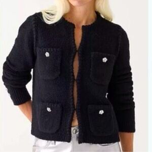 J Crew Odette Sweater in black